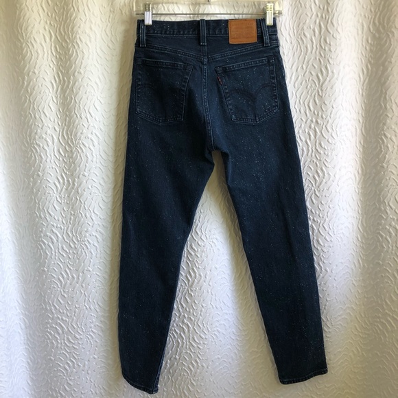 Levi's Wedgie Icon Fit Jeans Intergalactic Speckle - Picture 5 of 15